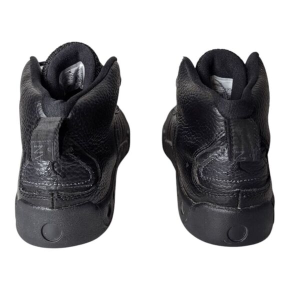 NIKE Air Jordan Jumpman Pro "Black Metallic Silver" GS Sneakers Size 3Y - Picture 5 of 13